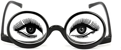 QueenBox +3.5 משקפי קריאה של איפור מגדלים עדשת העדשה קוסמטית משקפי עיניים משקפיים, שחור