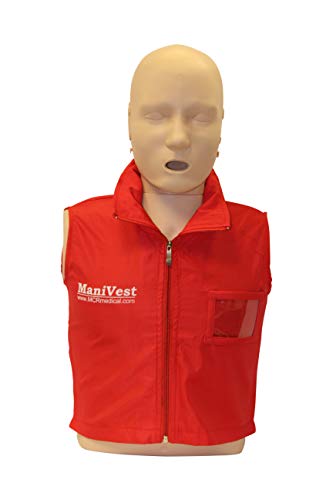 Manivest-Vest כדי להתאים לסדרה מקצועית של פרסטן, החייאה למבוגרים, MCR Medical