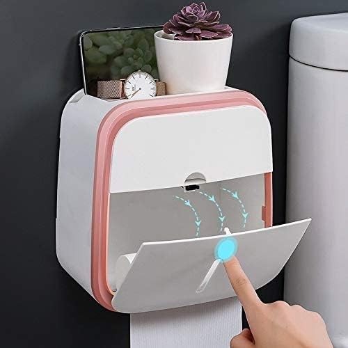 מחזיק נייר עיניים אטום קיר עמיד למים מדף נייר טואלט מדף מגש יצירתי קופסת נייר קופסת צינור נייר קופסת