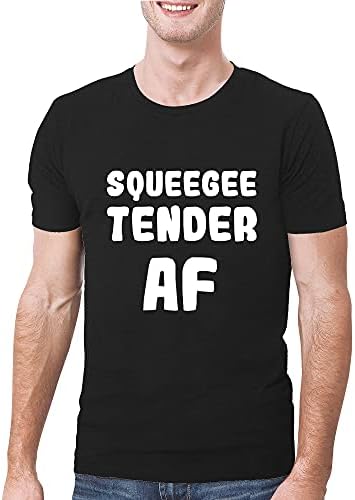 Guggegee AF ​​AF - חולצת טריקו של גברים רכים ונוחים