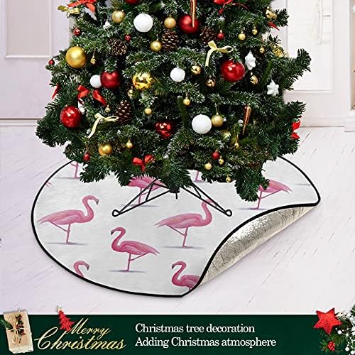 מחצלת עץ חג המולד של שיגואה פינק פלמינגו עץ חג המולד מחצלת עץ חג המולד עץ חג המולד חג המולד קישוטי מסיבות