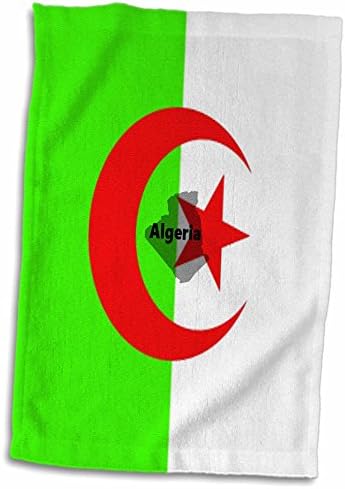 3 דרוז אדמונד הוגג 'ג'וניור - דגלים - דגל אלג'יראי - מגבות