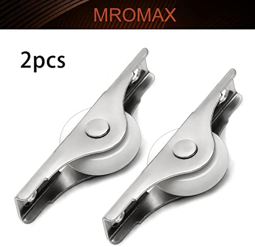 MROMAX 2PCS 23 ממ/0.91 גלילי דלת מסך דיא