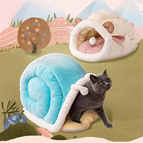 סלאטיום רך חתולי מיטת מחצלת שק שינה חתולי בית נצרים כלב מיטת סל מרגיע ספה מיטת כרית לחתולים לשבת בית אוהלים