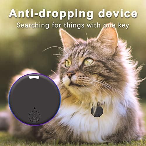 5.0 נייד מפתח מעקב עם טבעת, חכם נגד אובדן מכשיר עמיד למים מכשיר כלי לחיות מחמד איתור עבור חיות מחמד חתולי