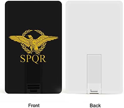 אימפריה רומית הסנאט SPQR דגל אשראי כרטיס בנק USB כונני פלאש כונן אחסון מקל זיכרון נייד 32 גרם