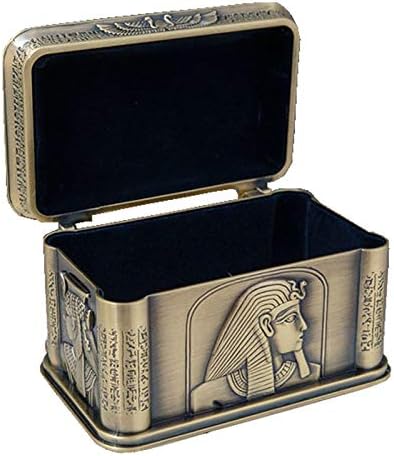 בית ומטבח מצרים מתנה פרעה טרנקט מארגן תכשיטים מתכת עיצוב בית שרשרת אמנות שרשרת צמיד טבעות מארז אחסון