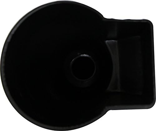 Lumax LX-1609 משפך שחור דו חלקים עם זרבובית גמישות. משפך פלסטיק דו-חלקים עם זרבובית גמישות, 1