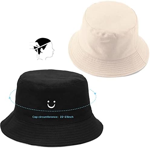 Xyiyi Smiley Face Face כובעי כובעי טיול קיץ חוף כובע שמש לנשים בנות