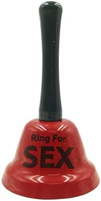 טבעת פעמון טבעת אדומה של Kyhsom למבוגרים לשולחן משקה מין פעמוני שולחן כיף מתנה למסיבת סיבוב ...