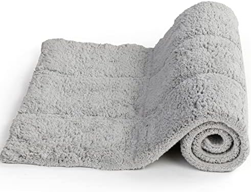 Homeingoods מחצלת שטיח אמבטיה יוקרתית, שטיחי אמבטיה רכים ועבה במיוחד סופגים, שטיחי אמבטיה רחיצים