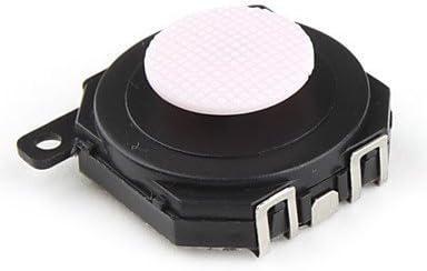 החלפת חלקי אנלוגי 3 כפתור מקל מקל ג ' ויסטיק נדנדה עם כובע עבור סוני 1000 1001-לבן