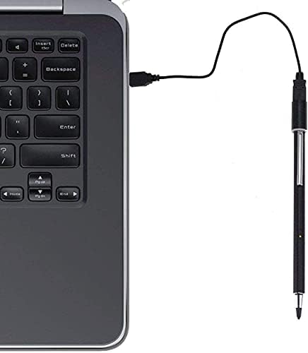 Broonel Black Fine Point Stylus Digital - תואם למחשב נייד Lenovo Ideapad 3, 17.3