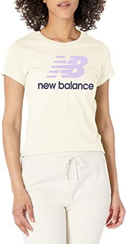 New Balance's Nb Essentials Essentials Logo מוערם שרוול קצר 19