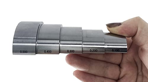 HFBTE 0.100 0.200 0.300 0.400 0.500 5 צורה מגזרית שלב צינור כיול קולי צינור בלוק 1018 פלדה