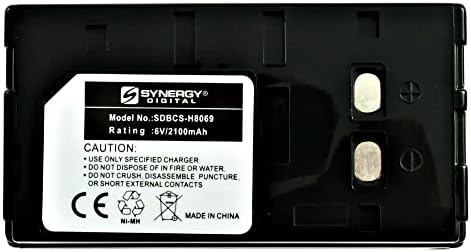 Synergy סוללת מצלמת וידיאו דיגיטלית, התואמת ל- Sony CCDF31 מצלמת וידיאו, קיבולת גבוהה במיוחד, החלפה לסוללת Sony