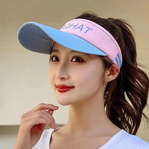 קיץ מגן שמש כובעי נשים גברים קל משקל נמתח חיצוני ספורט שמש כובע ריק למעלה מצחיות עבור ריצה טניס