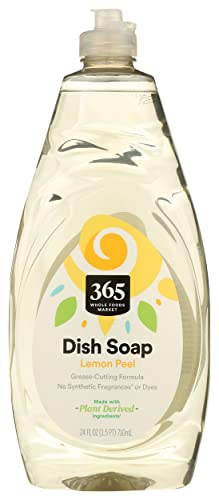 365 על ידי שוק המזון המלא, סבון כלים ללא ריח, 24 אונקיות
