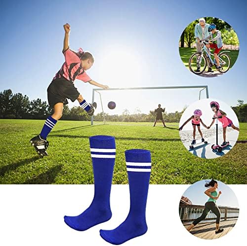 Anjeeiot 1 זוג כדורגל Soccer Socks School School Dance Sports High לבנים ובנות נוער