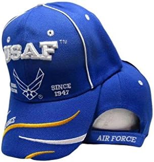 חיל האוויר האמריקאי כנפי הגנה על חופש רויאל כחול רקום כובע כובע