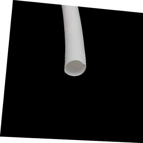 אורך 1 ממ אורך 1 ממ 4 ממ דיא פולולולפין מבודד חוט צינור חוט צינור לבן (1M de Longitud 4 mM de diámetro
