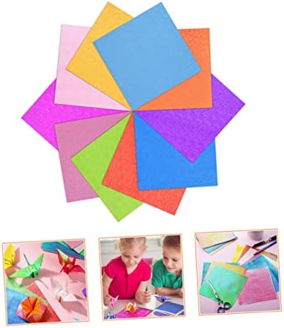 Favomoto 300 יחידות אוריגמי אוריגמי נייר לילדים גאדג'טים מלאכת ילדים לילדים נייר נייר מתקפל נייר נייר אוריגמי