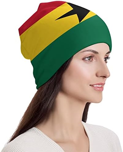 דגל גאנה יוניסקס כפית כפית כובע גולגולת רכה כובע כובע כובע שינה לרוץ מזדמן