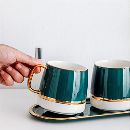 SLSFJLKJ מברשת שיניים כוס שטיפת פה כוס שטיפה כוס קרמיקה כוס שיניים כוס חדר אמבטיה ביתי בסגנון אירופי