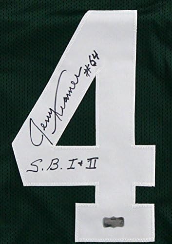 ג'רי קרמר חתימה/חתומה של גרין ביי ג'רזי בהתאמה אישית עם כתובת S.B. I & II