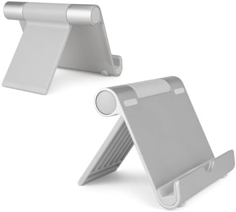 עמדת גלי תיבה ותואמת תואם ל- OnePlus 11 5G - Versaview Aluminum Stand, נייד, עמדת צפייה מרובה זווית עבור OnePlus