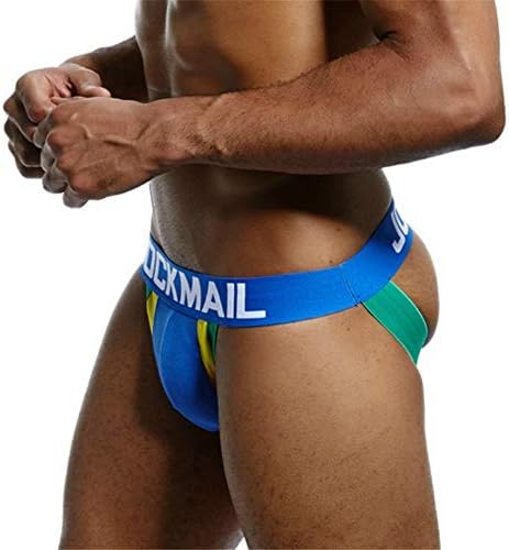 JockMail גברים סקסיים תחתונים ג'וק רצועת כותנה רצועת ג'וק G חוטיני תחתונים הומואים