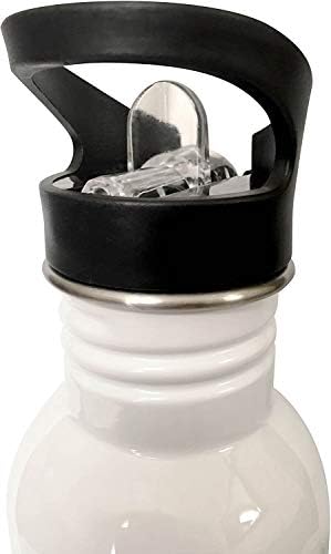 בקבוק מים מפלדת אל חלד מנוסה, בקבוק מים אטום דליפה 20 גרם עם 3 מכסים וכיס, בקבוק מים מבודד קיר