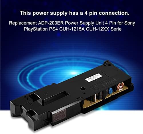 Zunate ADP 200ER חלק החלפת יחידת אספקת חשמל, אספקת חשמל PS4 PS4 ניידת עבור PS4 CUH-1215A CUH-12XX