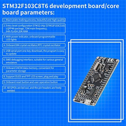 EC קונה STM32F103C8T6 Microcontroller Core Board/STM32 לוח למידה/לוח פיתוח לוח מערכת משולבת ARM32-BIT