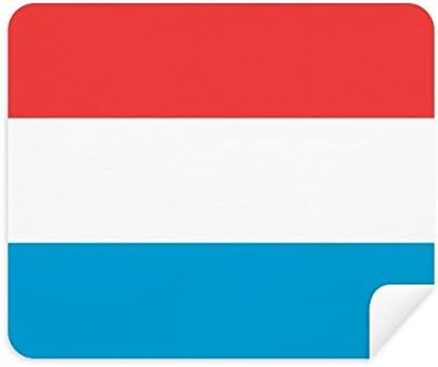לוקסמבורג לאומי דגל אירופה המדינה ניקוי בד מסך מנקה 2 יחידות זמש בד