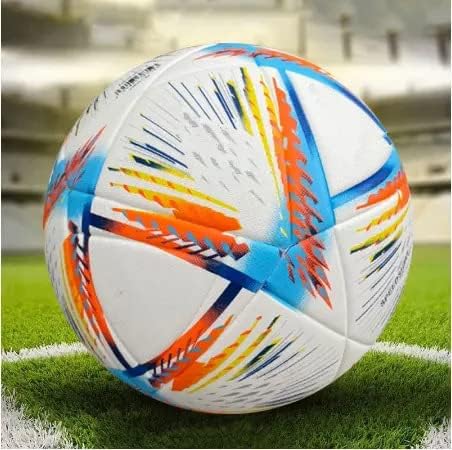 גביע העולם באיכות כדורגל כדור גודל 5 תרמית מלוכדות התאמה כדור עם תפרים חלקה-רשמי התאמה משקל - לאורך זמן