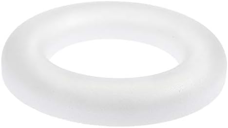 טבעת חצי קלקר של גלורקס, 30 x 30 x 4 סמ, לבן
