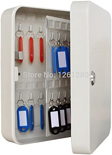Anncus Metal Key Tool Tool Tool Case אחסון פחים ארון קופסאות ניהול עם נכס מתקן מלונות 20 מקי