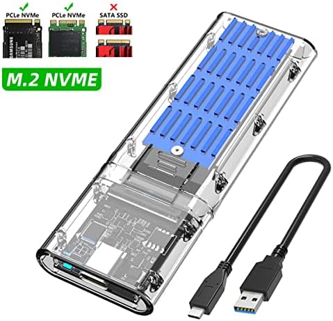 ND כחול M.2 NGFF SSD SATA ל- USB 3.0 מתאם מארז מארז מארז חיצוני מארז