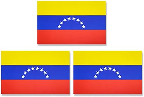 JBCD Venezuela Wenzuelan Flag Magnet מדבקות - למשאית רכב שטח לרכב