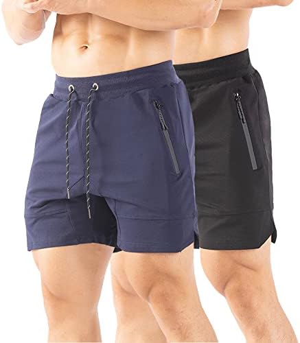 מכנסי חדר כושר לגברים גרלובליים בגודל 5 מכנסיים קצרים באימון כושר המותאמים לריצות פיתוח גוף אתלטי לגברים עם