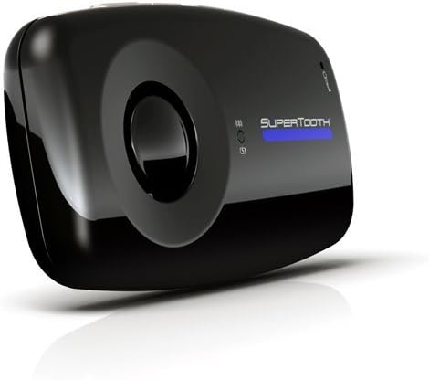 Supertooth אחד ערכת מכוניות רמקול רמקול Bluetooth One - שחור