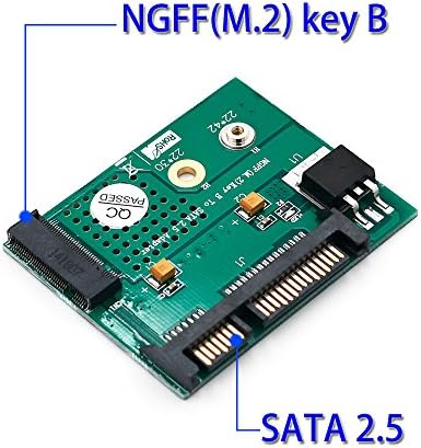 MingChuan NGFF M.2 KEY B SSD ל- SATA 2.5 אינץ