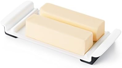 אוקסו אחיזה טובה חמאה רחבה & מגבר; צלחת גבינת שמנת, לבן