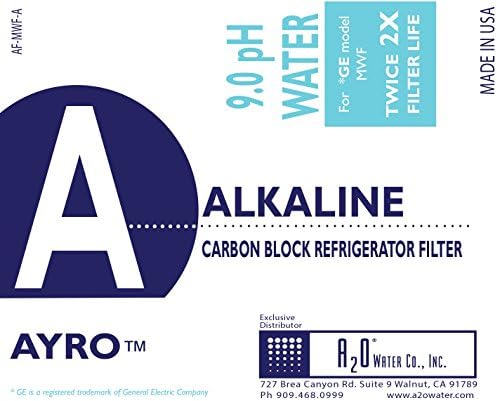 חשבו על אלקליין pH 9.0 AF-MWF-alkaline Filter החלפת שני חבילות