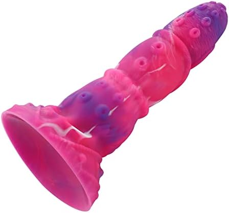 דילדו סיליקון דילדו ריאליסטי, צעצוע מין למבוגרים עם כוס יניקה חזקה לדיבורית