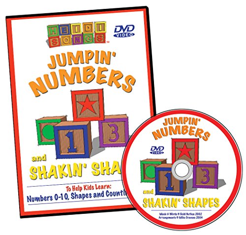 קפיצות מספרים & Shakin 'Shapes Vol. 1 DVD