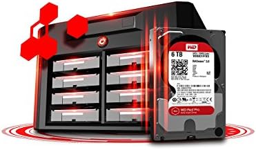 Western Digital Red Pro 4TB 3.5 אינץ '7200 סלד 64MB מטמון NAS כונן קשיח