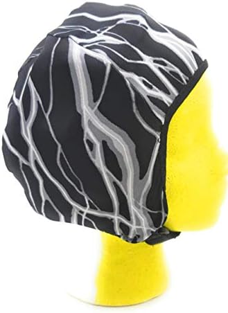 כובע שיער היאבקות - מעל סגנון כיסוי הראש - ברק שחור