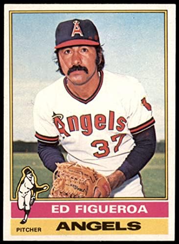 1976 Topps 27 Ed Figueroa Los Angeles Angels NM Angels